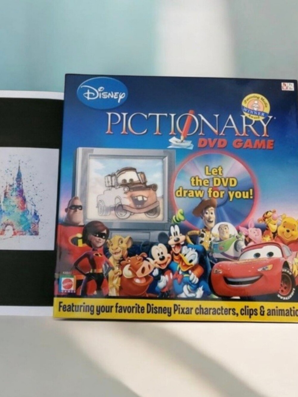 Disney Pixar Pictionary DVD Game
